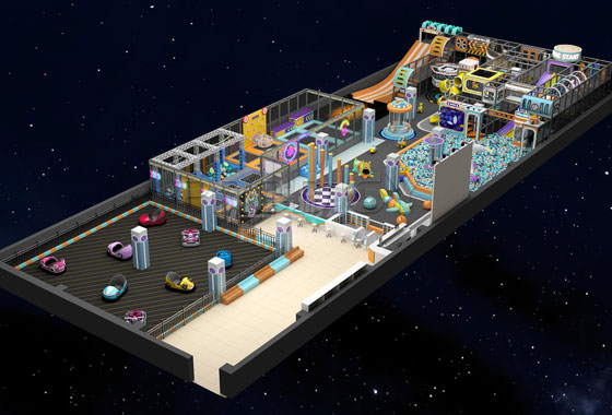 Family Entertainment Centers indoor playground design