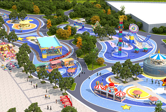 middle theme park design