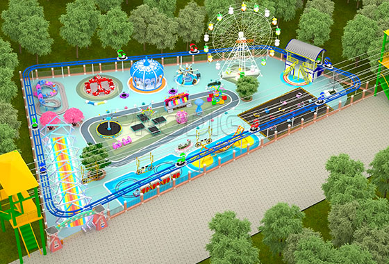 small theme park design