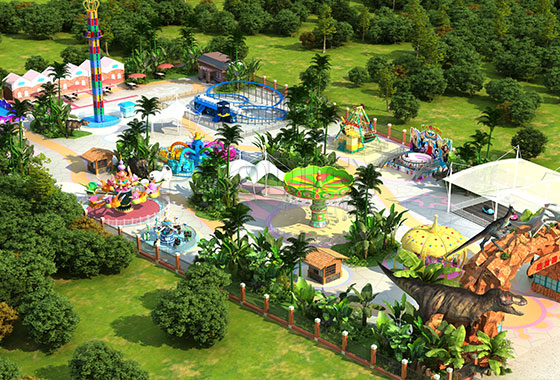 theme park design middle