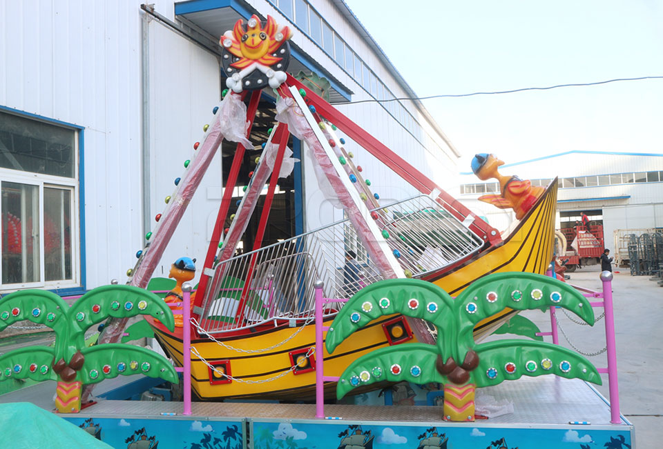 12 Seats Mini Pirate Ship Ride