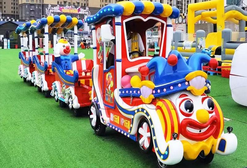 16 Seats Clown Trackless Train