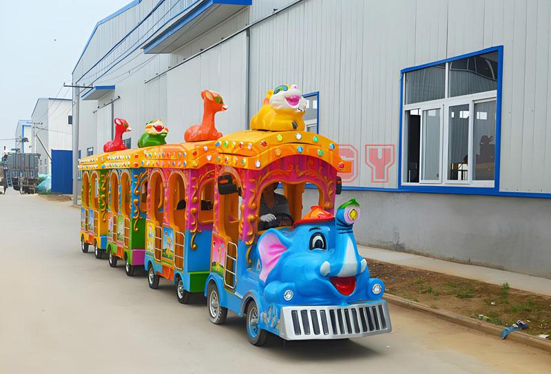 16 Seats Trackless Train