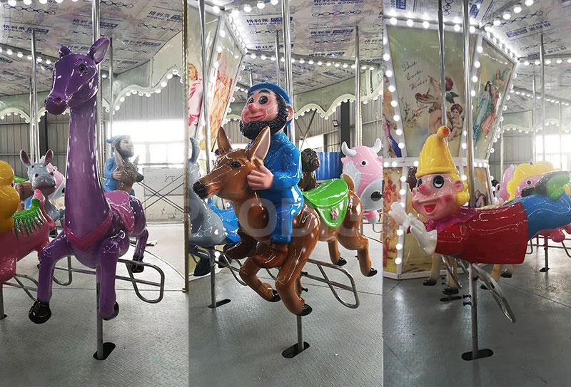 16 Seats Cartoon Theme Carousel