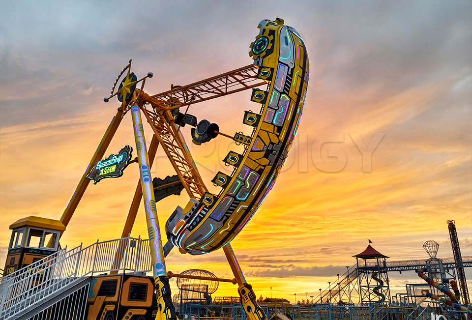 24 Seats Space Battleship Pirate Ship