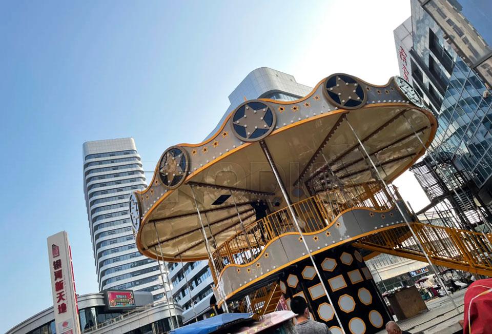 48 Seats Double Decker Carousel