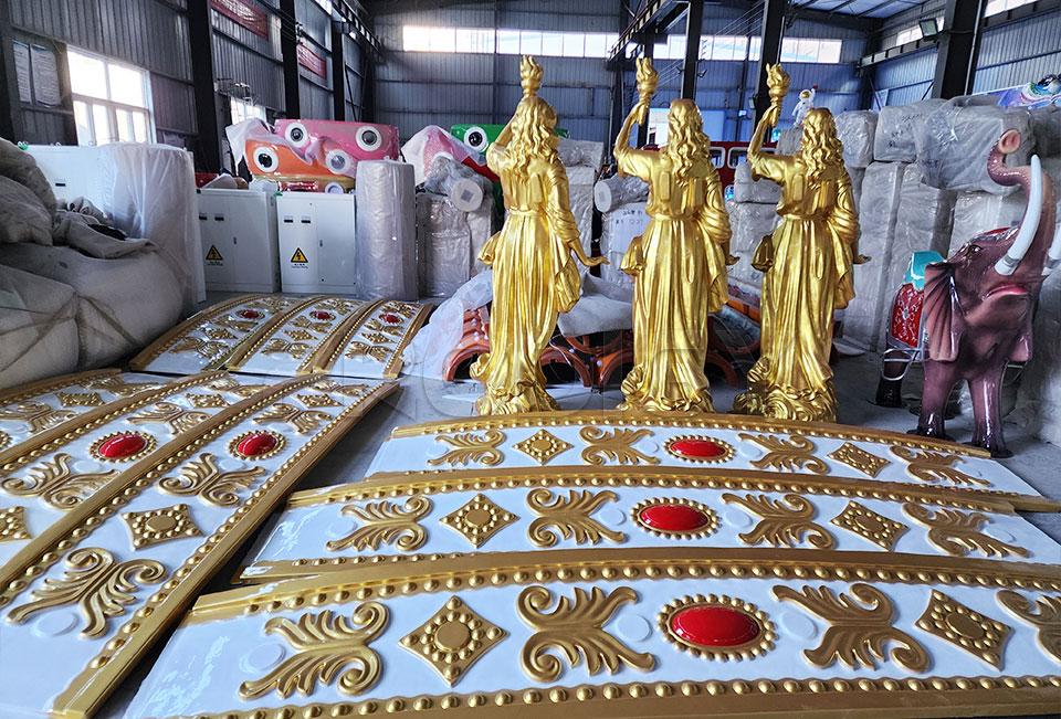 52 Seats Crown Carousel Ride