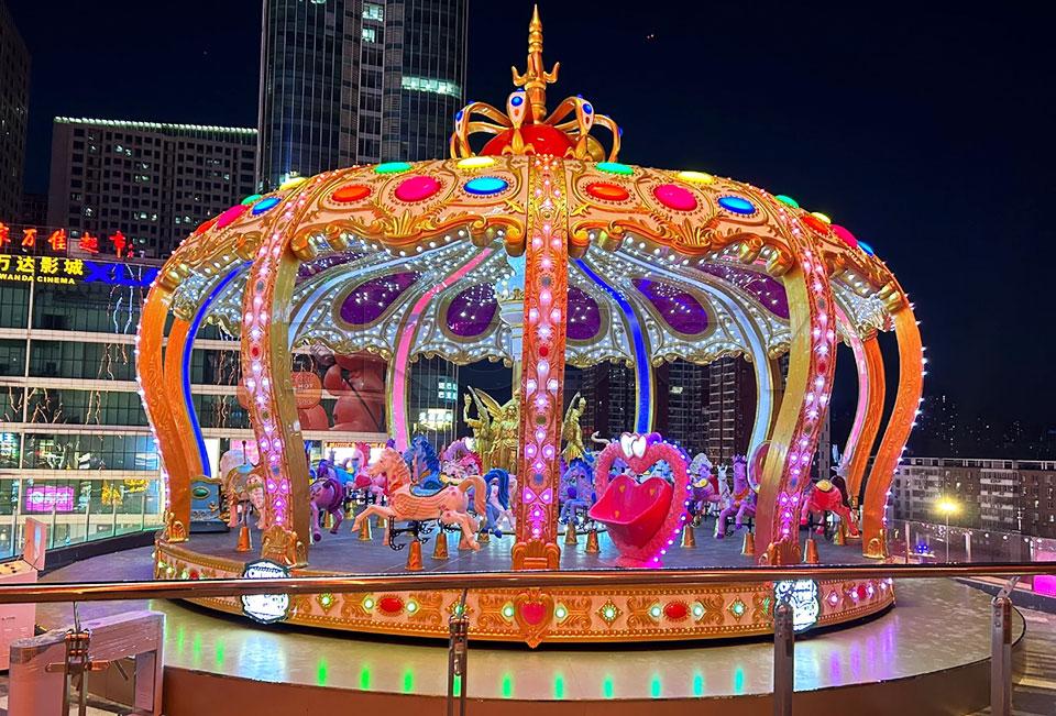 52 Seats Crown Carousel Ride