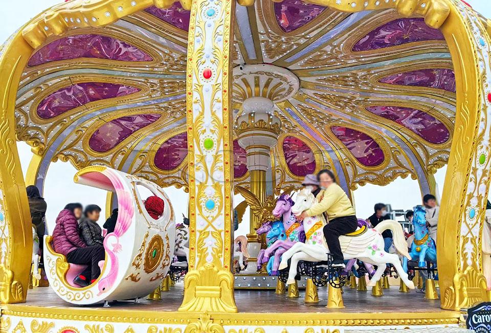 52 Seats Crown Carousel Ride