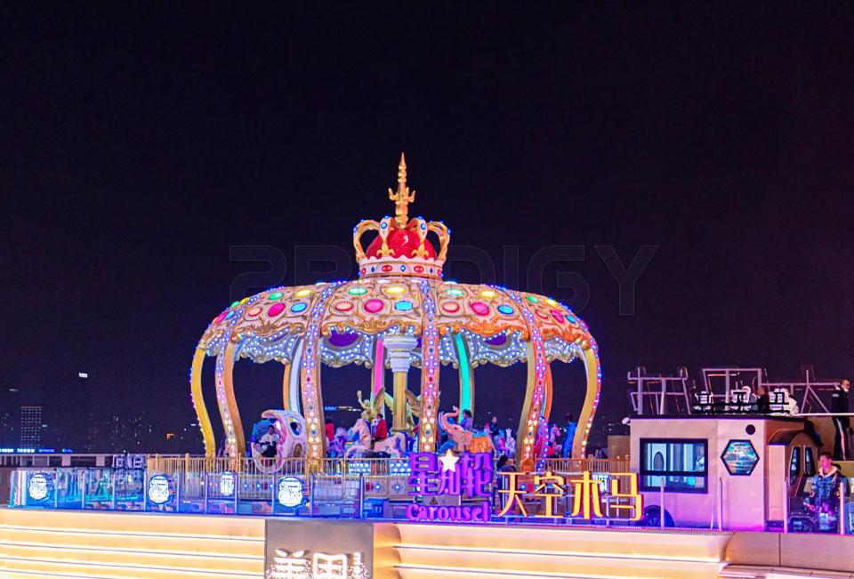 52 Seats Crown Carousel Ride