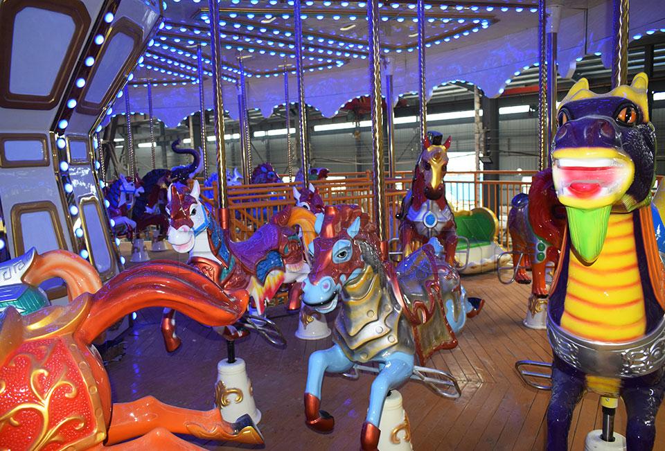 68-Seat Double Decker Carousel