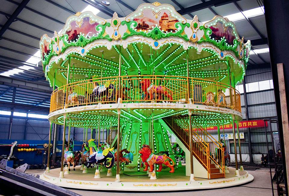 68-Seat Double Decker Carousel