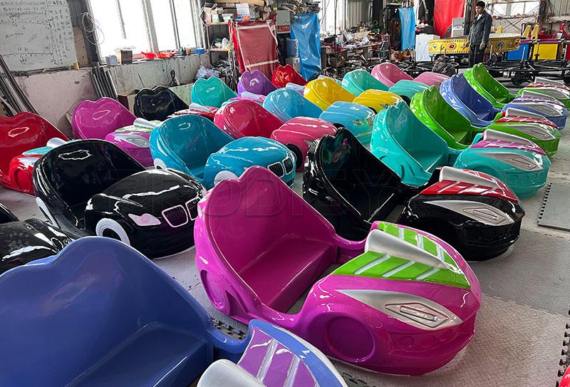 Futuristic Racing Bumper Cars