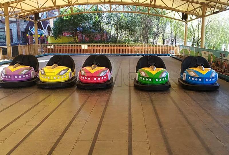 Futuristic Racing Bumper Cars