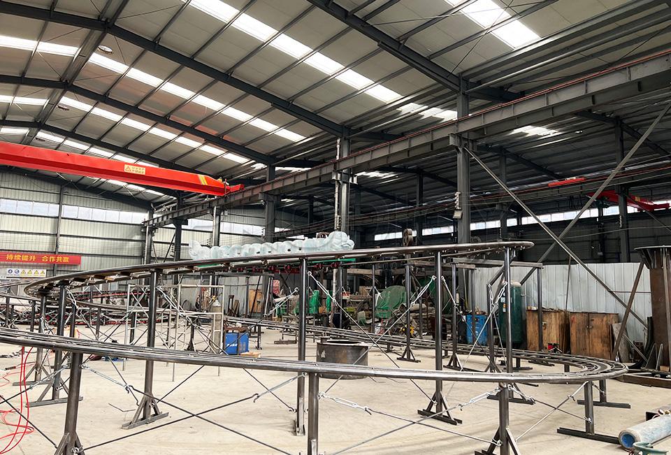 Fruit Worm Roller Coaster