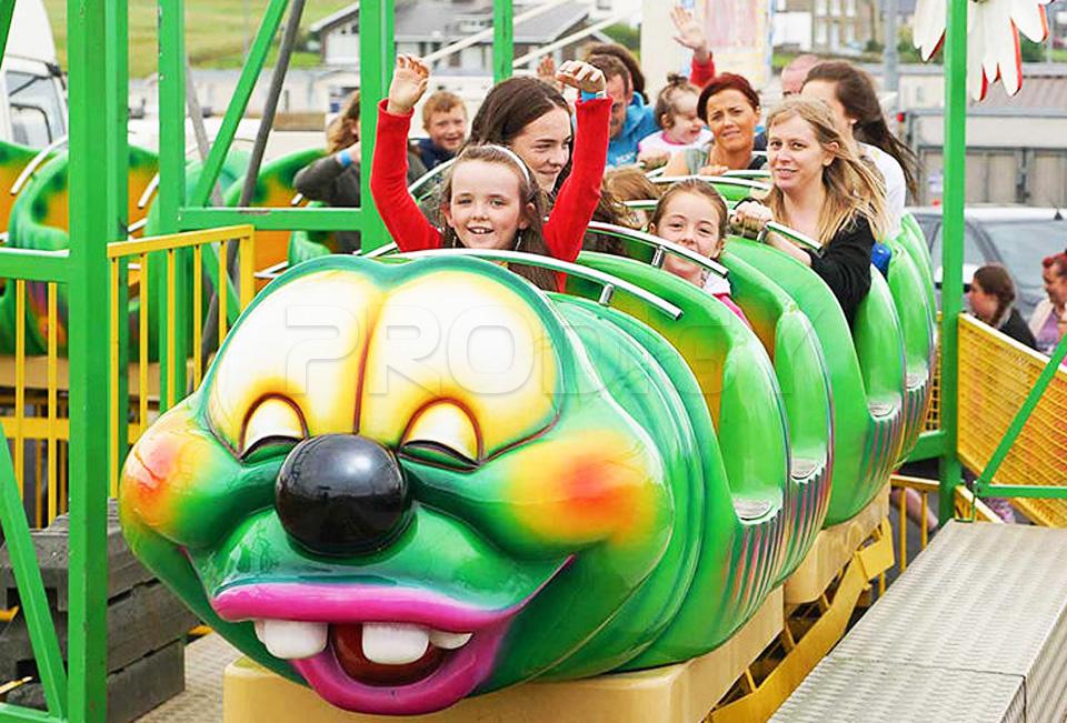 Fruit Worm Roller Coaster