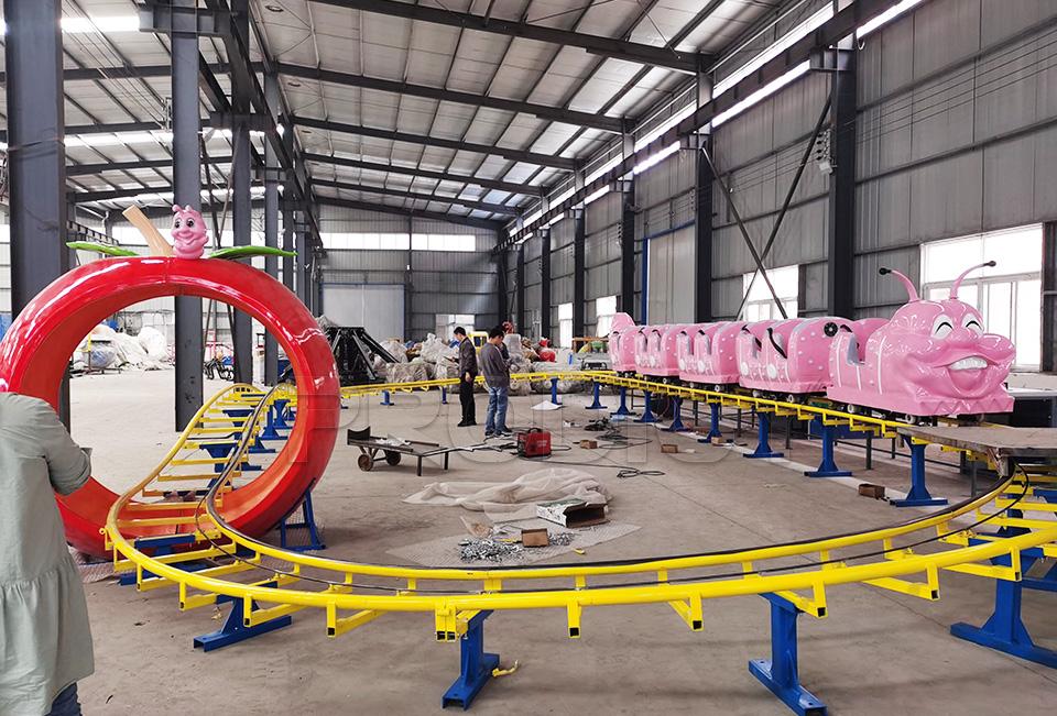 Fruit Worm Roller Coaster