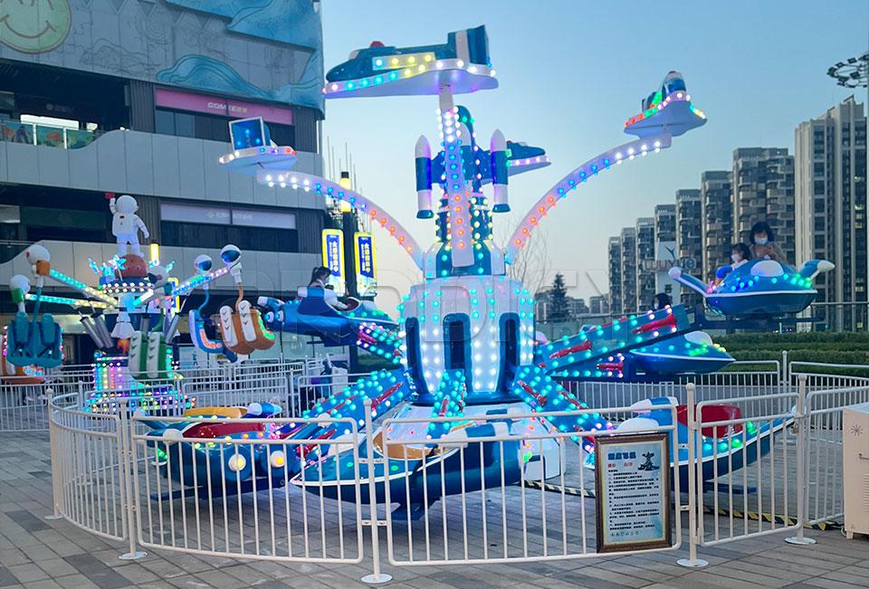 New Model Self Control Plane Ride