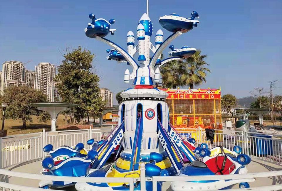 New Model Self Control Plane Ride