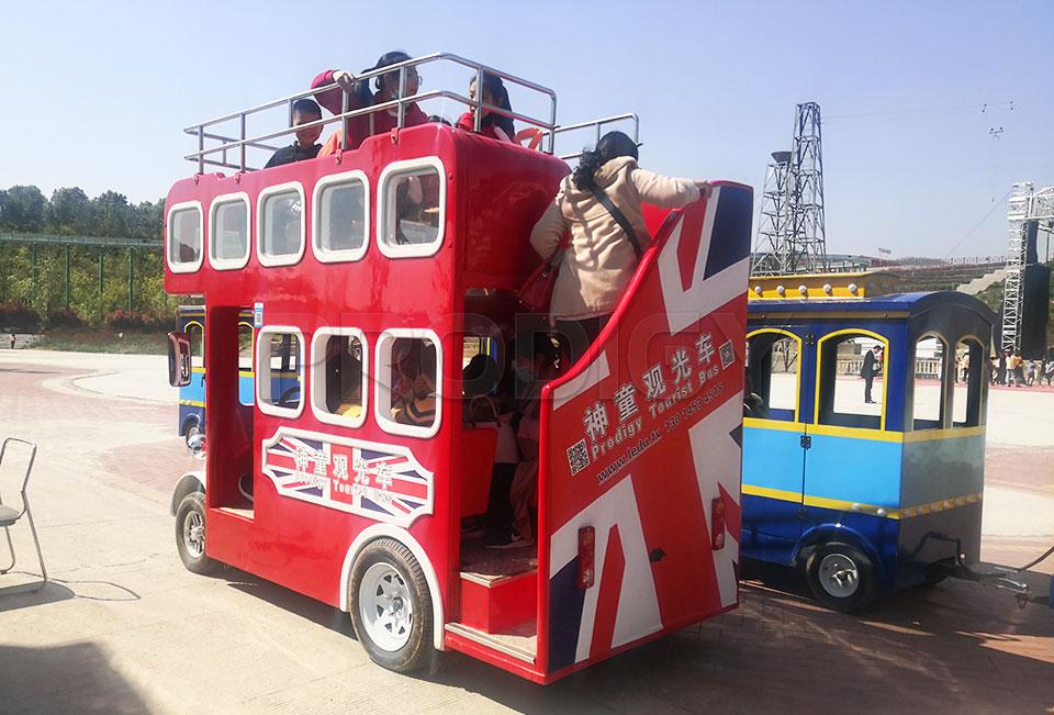 Double Decker Sightseeing Bus