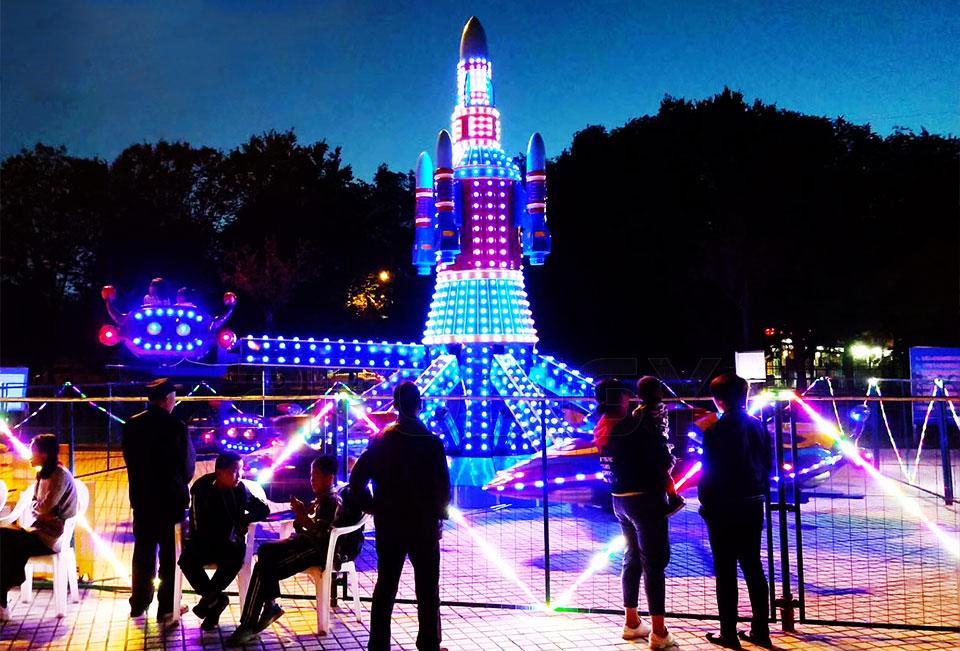 16 Seats Self Control Plane Ride