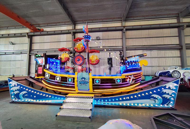 Flying Car Ride – Pirate Ship Themed