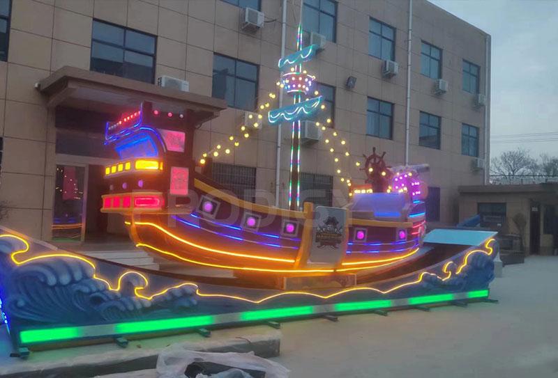 Flying Car Ride – Pirate Ship Themed