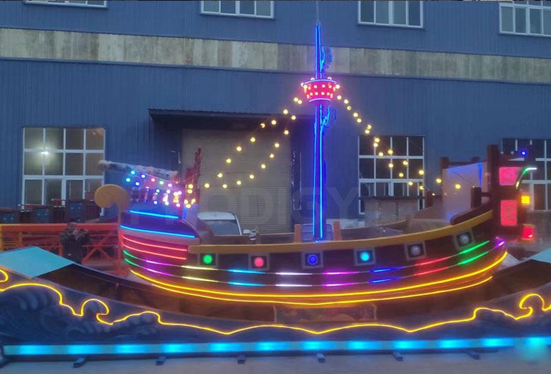 Flying Car Ride – Pirate Ship Themed